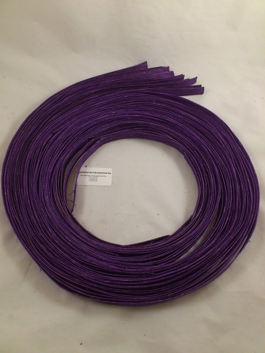 Peddigrohr  flach 18 mm 250 gr. aubergine